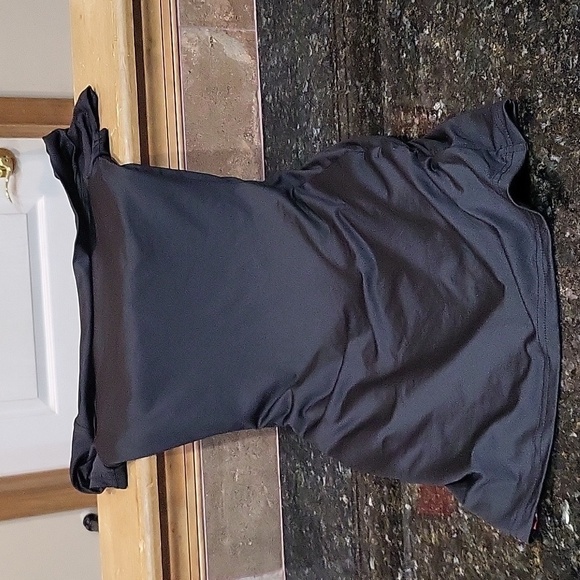 SHEIN Vecster Wing Print Ripped Tube Bodycon Dress Size Small - Picture 2 of 4